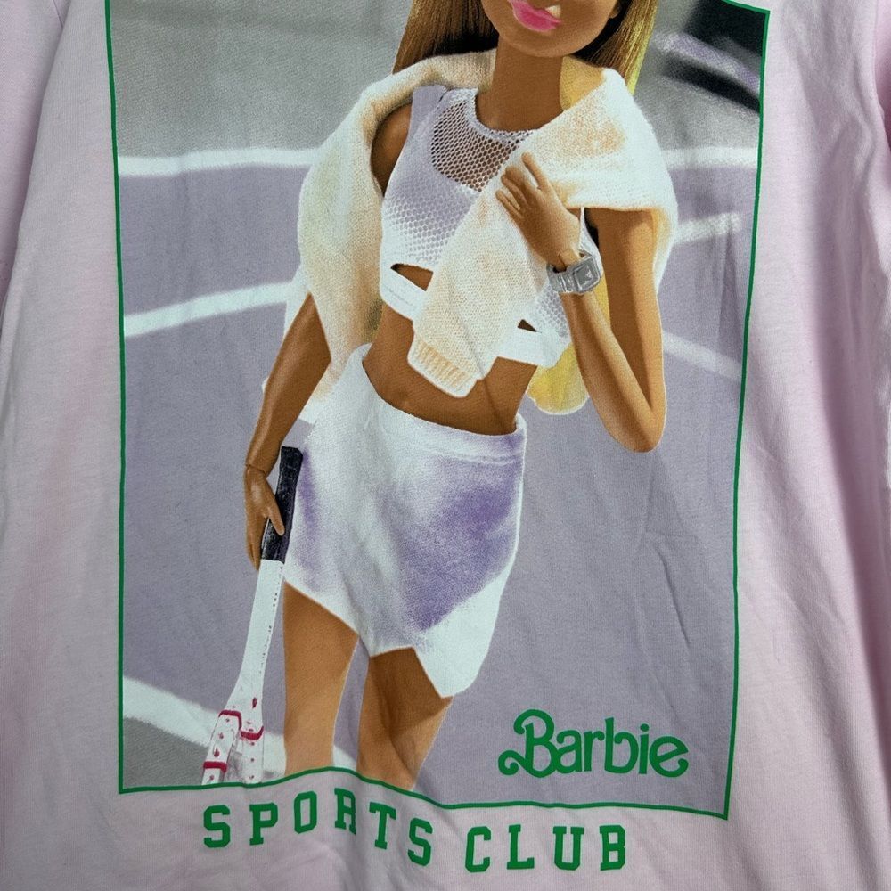 Pink Barbie Los Angeles Sports Club T-Shirt Size XS - Picture 2 of 4